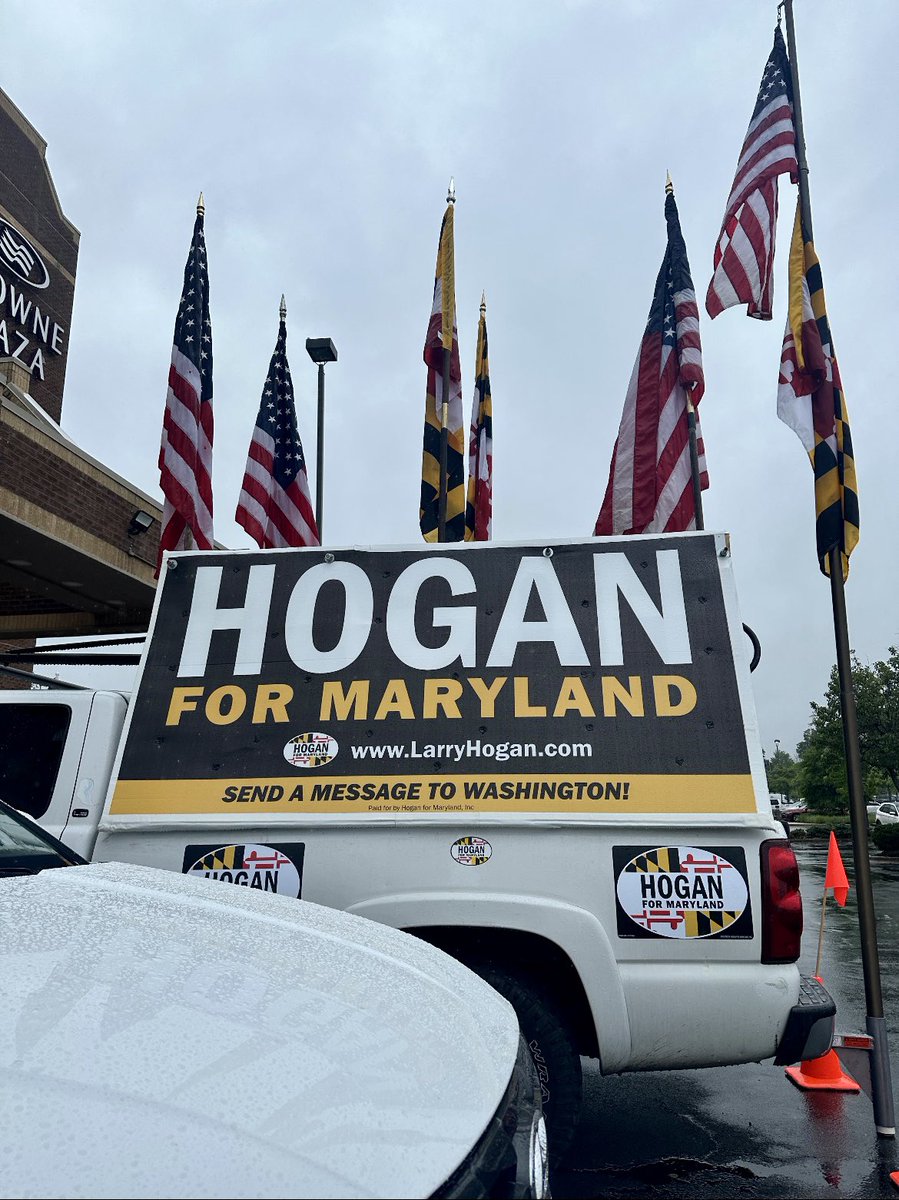 Only a few more hours until the polls close—we are gearing up for our Primary night celebration here in Annapolis! The polls are open until 8:00 pm tonight statewide. Visit larryhogan.com/polls to find your assigned polling location. 🗳️