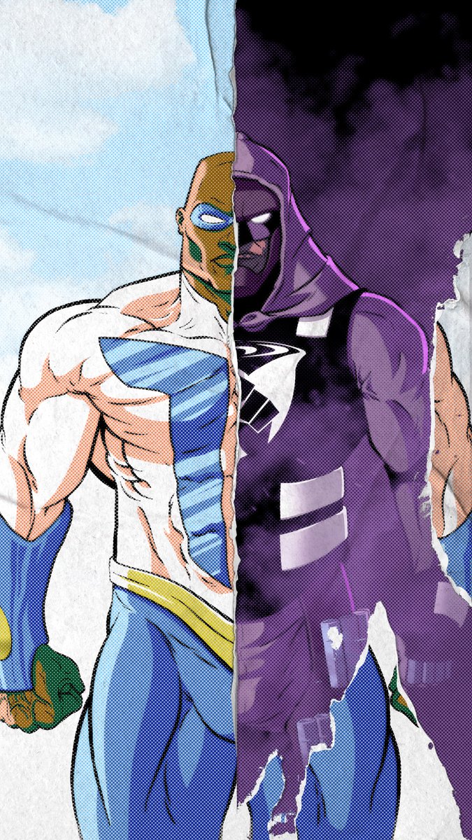 The ultra man finally meets the defender of Rosebush Heights in the @AdventComics 15-year anniversary issue coming this fall. Titan / Thorn crossover Written by @travisbhill5 and Tony Kittrell Art by Mark Pate