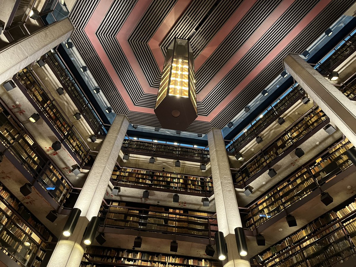 hayhistory's tweet image. This was almost two weeks ago, but an interesting trip to @Fisher_Library to view some rare books with the @lawrenceparkci World History classes. An amazing collection and a beautiful building! #lpcicwsss #teachinghistory