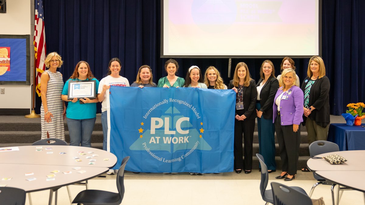 This afternoon, we were named a Solution Tree Model Professional Learning Community at Work®

We're proud of the work that our staff, admin &amp; LISD Prof. Learning team have poured into our campus so that we can continue to support student achievement!

📝 bit.ly/3UFMsuU