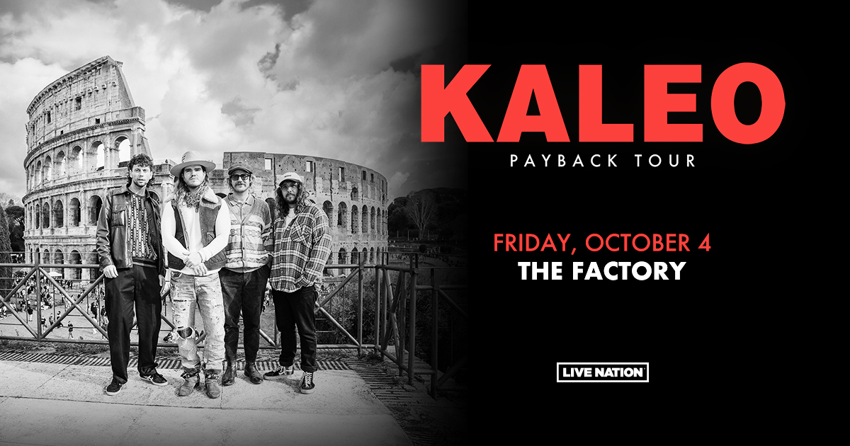 We’ve got your chance to win free tickets for KALEO - on Friday night, October 4th at @thefactory_stl! You could win your way in for free to see KALEO! Get entered to win right now at tinyurl.com/38yeeaw3!