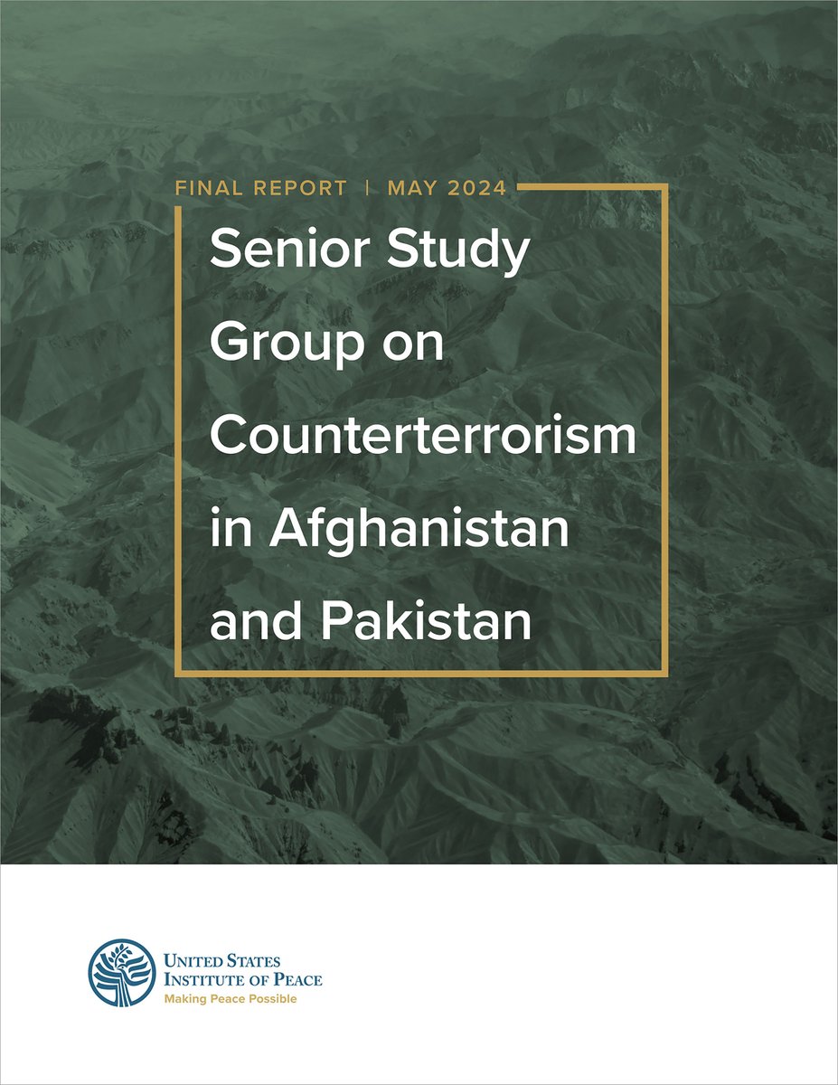 #JustPublished | Strategic competition with #China and #Russia has significantly lowered the importance of counterterrorism in the U.S. policy agenda. Yet, terrorist threats to U.S. interests from #Afghanistan and #Pakistan are steadily rising. usip.org/publications/2…