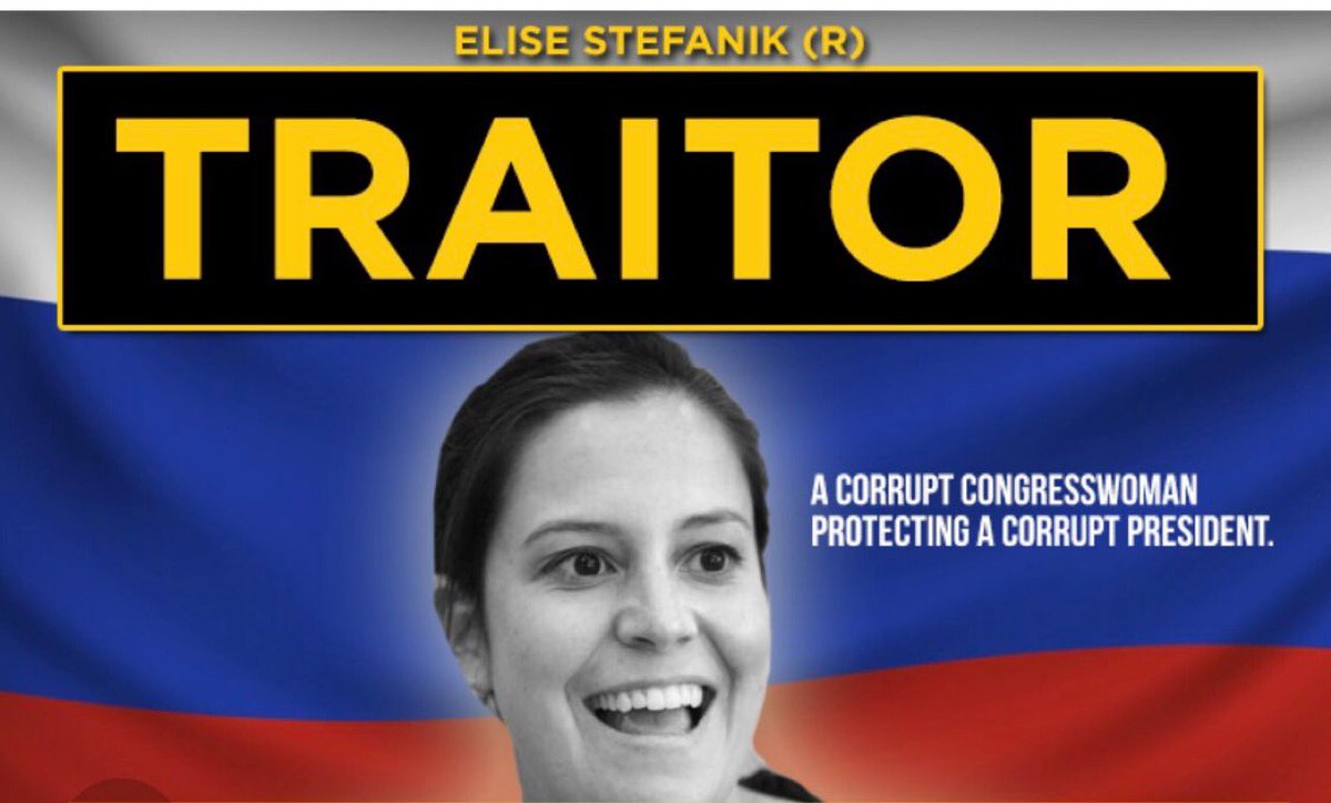 Elise is playing a critical role in stealing our democracy with her intentional lies -the election was stolen, J6 criminals are hostages, we should continue to support Israeli war crimes. This is how we lose democracy. Elise is nothing short of a traitor. #NY21 vote her out