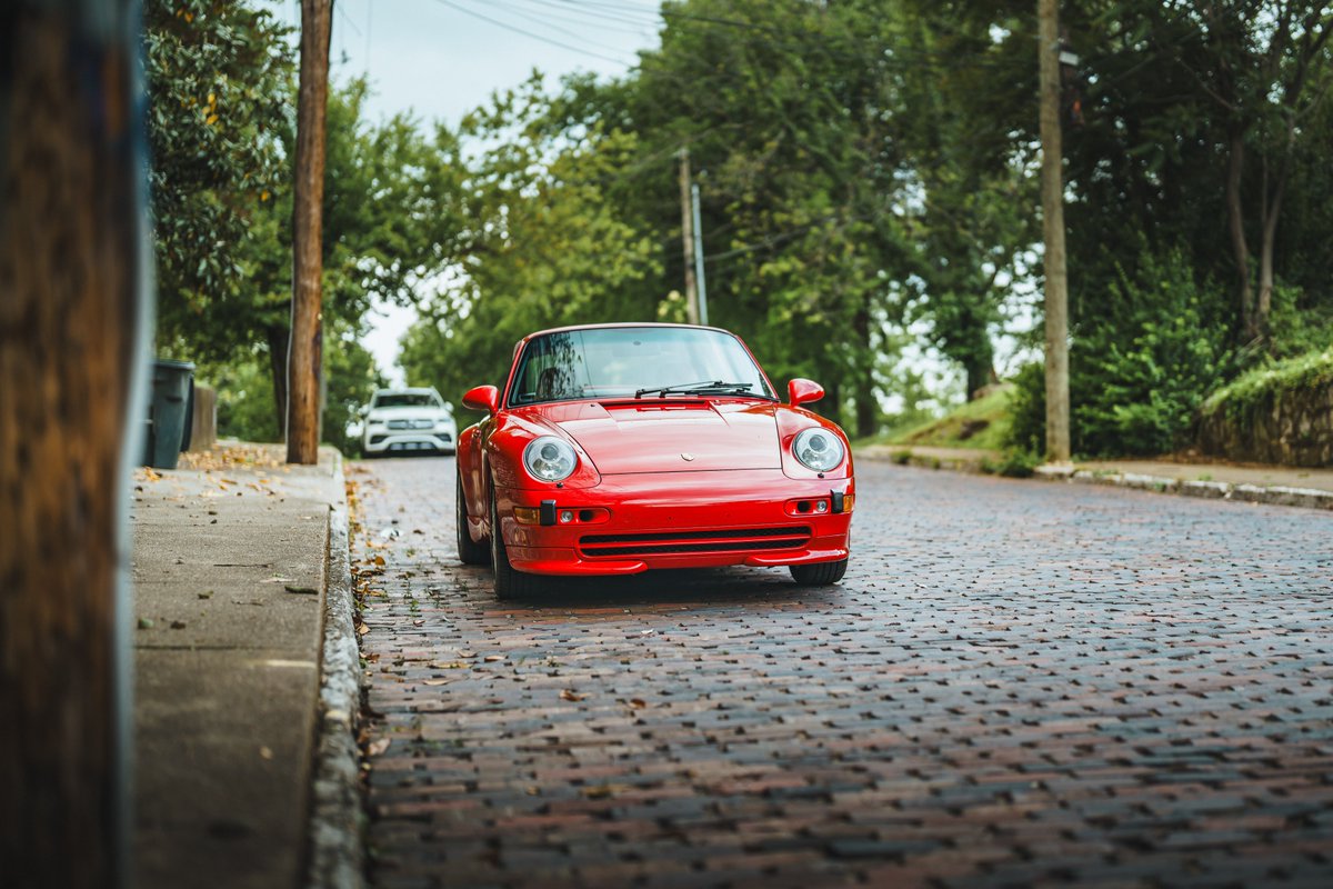 We just had the pleasure of shooting this #993 Porsche for a local dealership Cross Motors for their BAT listing. Cannot get enough of Guards Red.