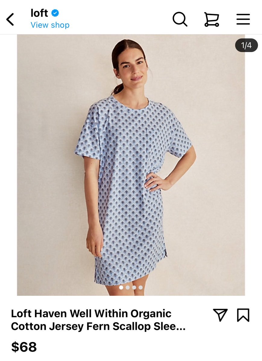 ma’am this is a hospital gown