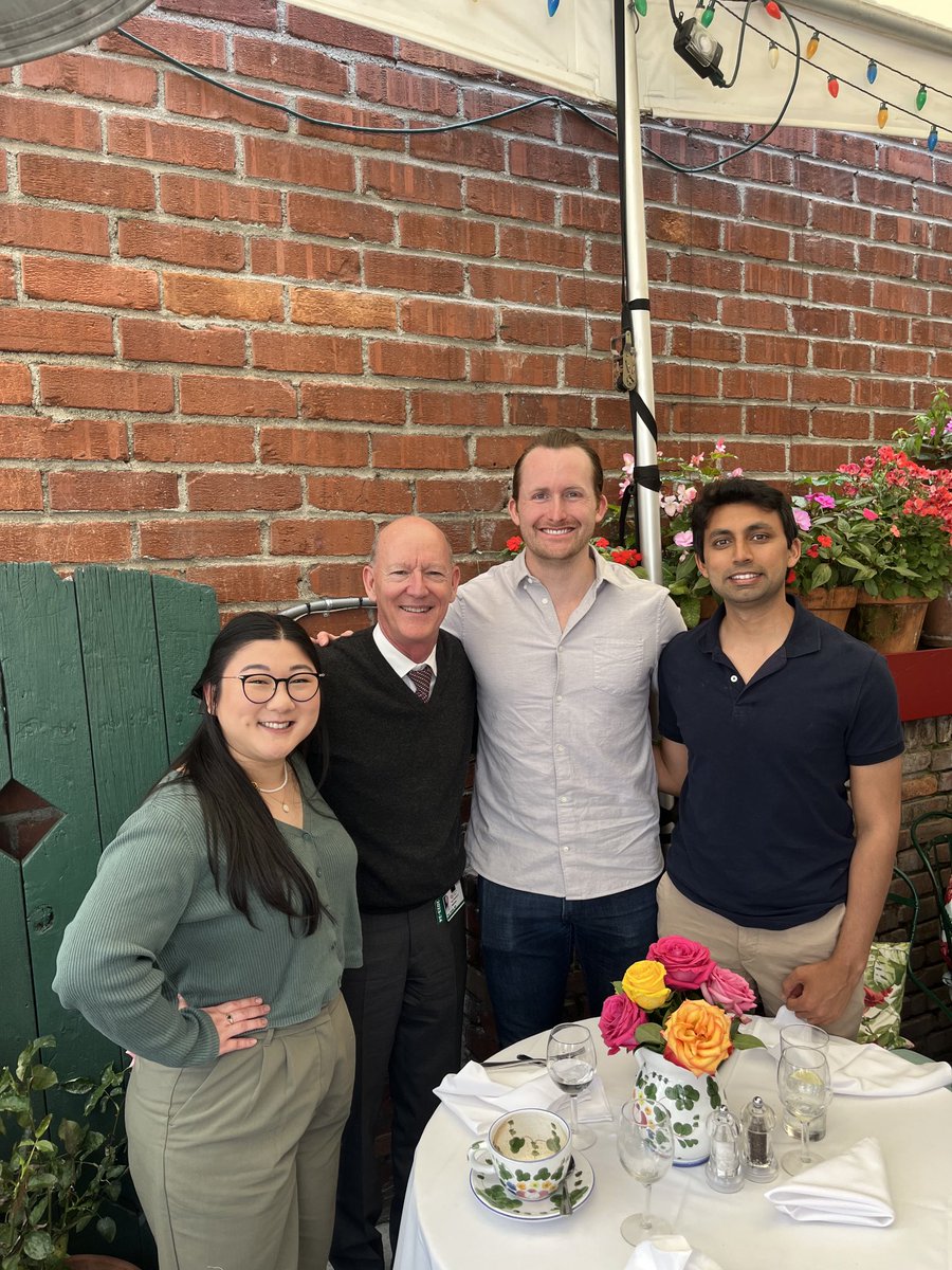 Fabulous lunch at the fabled Ivy with the spectacular outgoing Chief Medical Residents #thefutureisbright