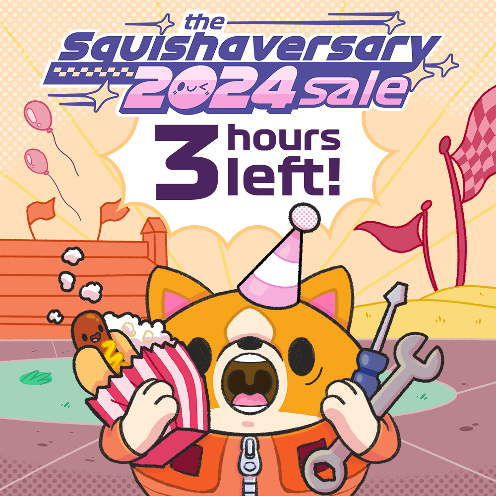 There's only 3 HOURS LEFT to enjoy some huge Squishy Savings!!!! 🛍 squishable.com 🛍