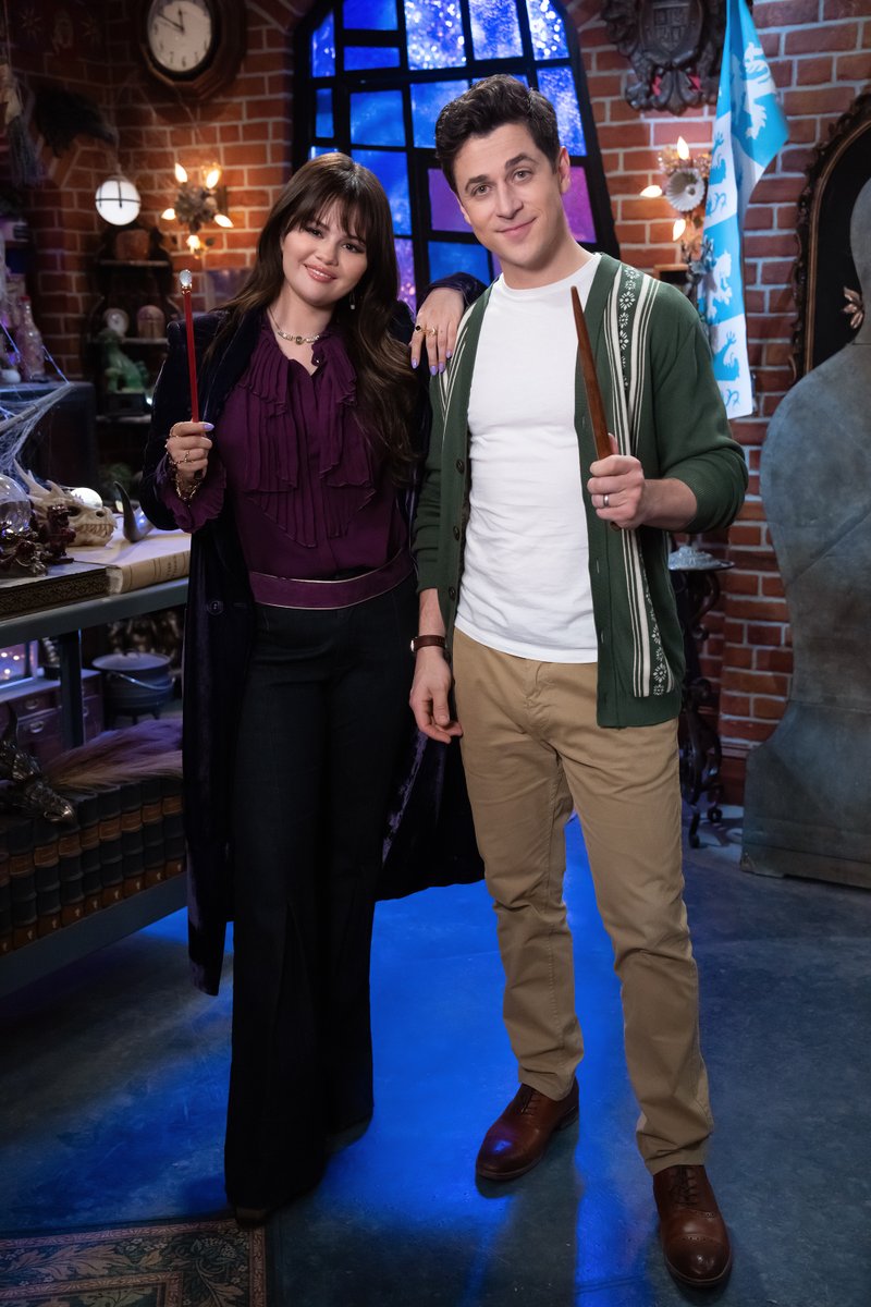 FIRST LOOK: “Wizards Beyond Waverly Place” is coming to @DisneyChannel and @DisneyPlus later this year. Executive producer and guest star @selenagomez just announced the title for the new series which is a continuation of 'Wizards of Waverly Place.' 
(📸:Disney/Eric McCandless)