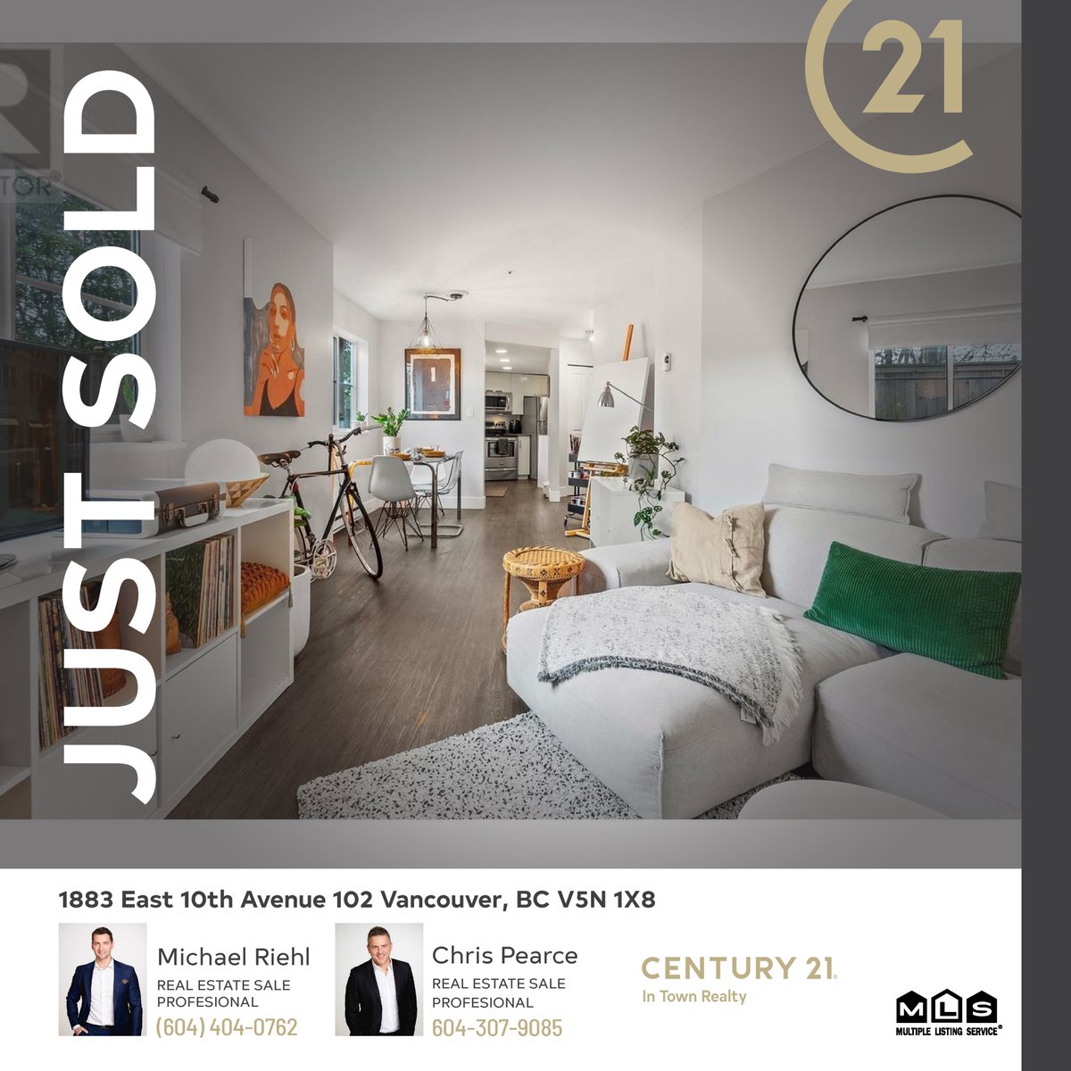 Just Sold!

Congratulations, Michael and Chris of the PR Properties team, on closing another successful deal!

#Century21 #Century21intownrealty #century21vancouver #century21canada #Century21realestate #century21agent #century21realtor #JustSold #Sold #RealEstateSuccess