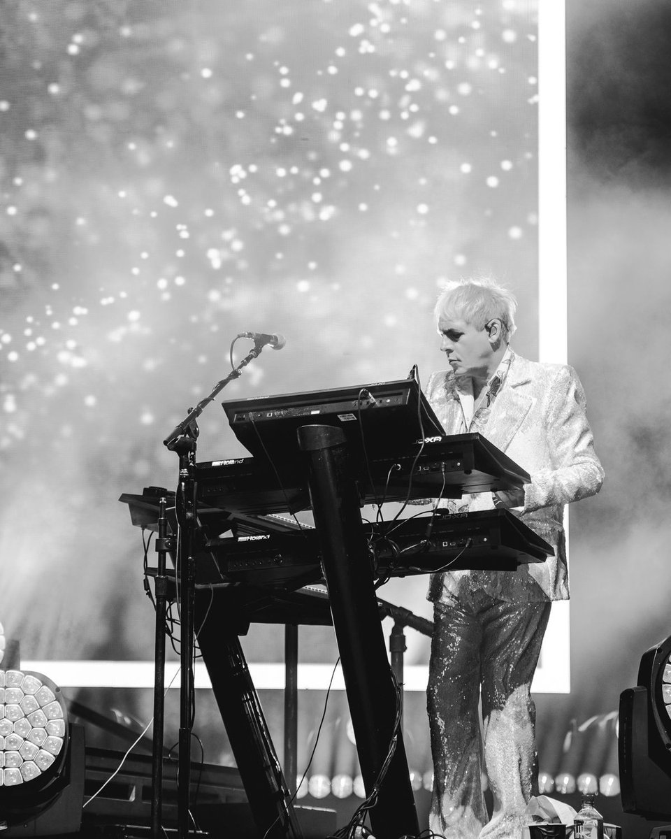 Hey @sandia_casino , are you ready for Duran Duran? We want a big ROLL CALL from Albuquerque , the band hasn't played here since 2003! #duranlive Photo: Elliot Taylor