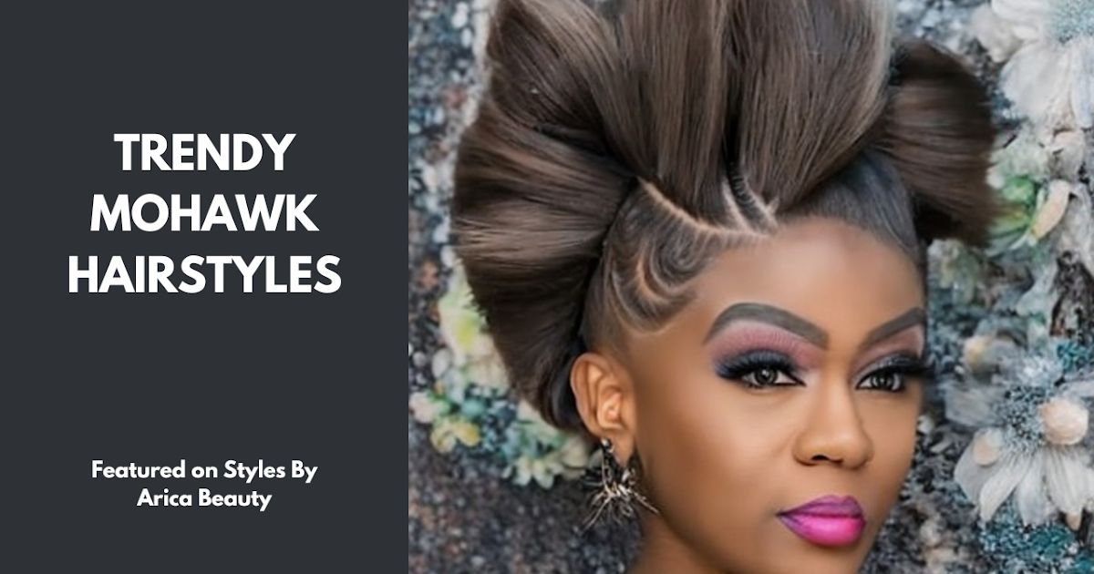 Explore chic and stylish hair trends with Mohawk hairstyles for fashionable women. Discover more at stylesbyaricahart.com/2016/11/Mohawk…  #hairstyles #hair #beautyblogger