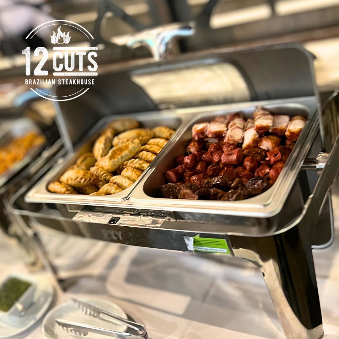 Unwind after work at 12 Cuts Brazilian Steakhouse Happy Hour! Sip on cocktails and savor delicious bites. Don't forget to tag your happy hour buddy and make it a soirée to remember! @visit_dallas #12CutsBrazilianSteakhouse #DallasFoodie #DallasFood #DallasTexas #DFWFoodie #