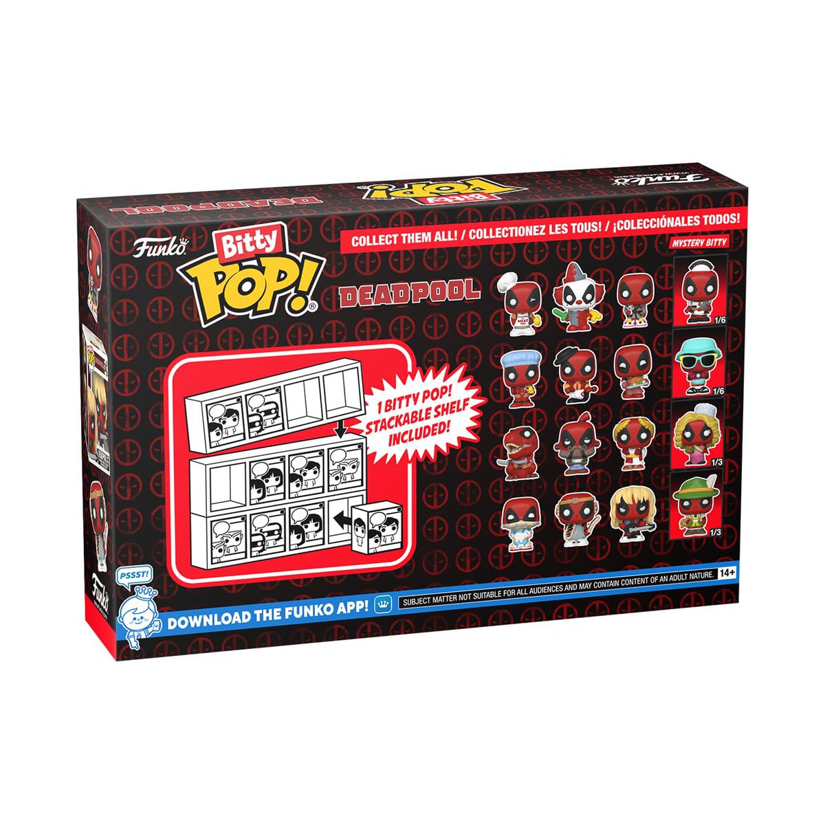 Preorder Now: Deadpool Bitty Pops at Amazon!
#Ad #Deadpool #Marvel
.
amzn.to/3V178ik
.
In order: BBQ, Bathtime, Dinopool, & Sleepover.
#Funko #FunkoPop #FunkoPopVinyl #Pop #PopVinyl #Collectibles #Collectible #FunkoCollector #FunkoPops #Collector #Toy #Toys #DisTrackers