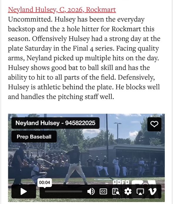Neyland_Hulsey's tweet image. Thanks @Logan_Nelson2 coming out this year to The Rock!!! 
@TL10Baseball @Rockmartdugout 
@CoachTBritt  @k_cheesebrough @josh_elander  @Tpack5 @17williamsjames @GarrettNance27 @RobFournierWKU 
@ALLSTARSPORTS  #PlayLikeTori #Uncommitted #MFRA