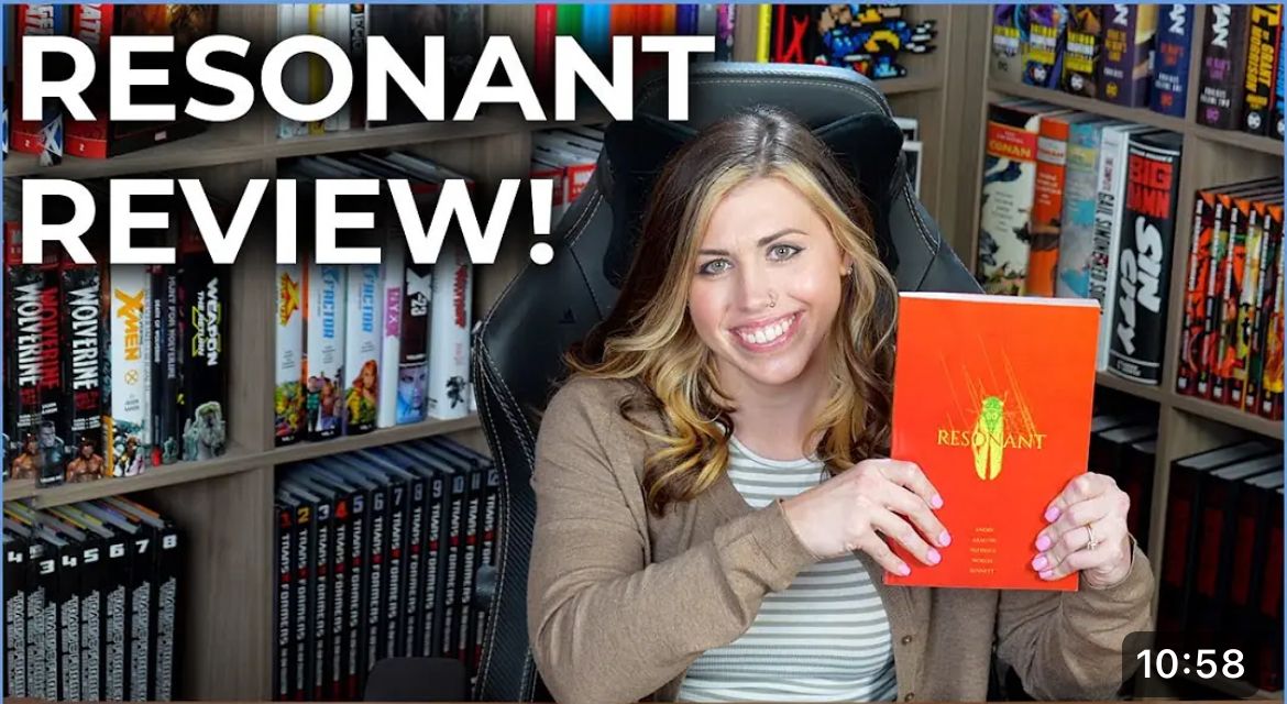 The Amazing Amanda has a review for you today, Minties! It is for Resonant: The Complete Series by @TheVaultComics! Check it out: bit.ly/4dISvI2 #comics #comicbooks #graphicnovels #resonant #vault #vaultcomics