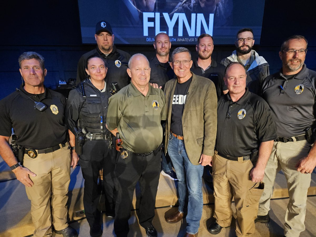 On behalf of the flynnmovie.com tour and @GenFlynn, we would love to take the time to appreciate our law enforcement on #nationalpoliceweek2024
