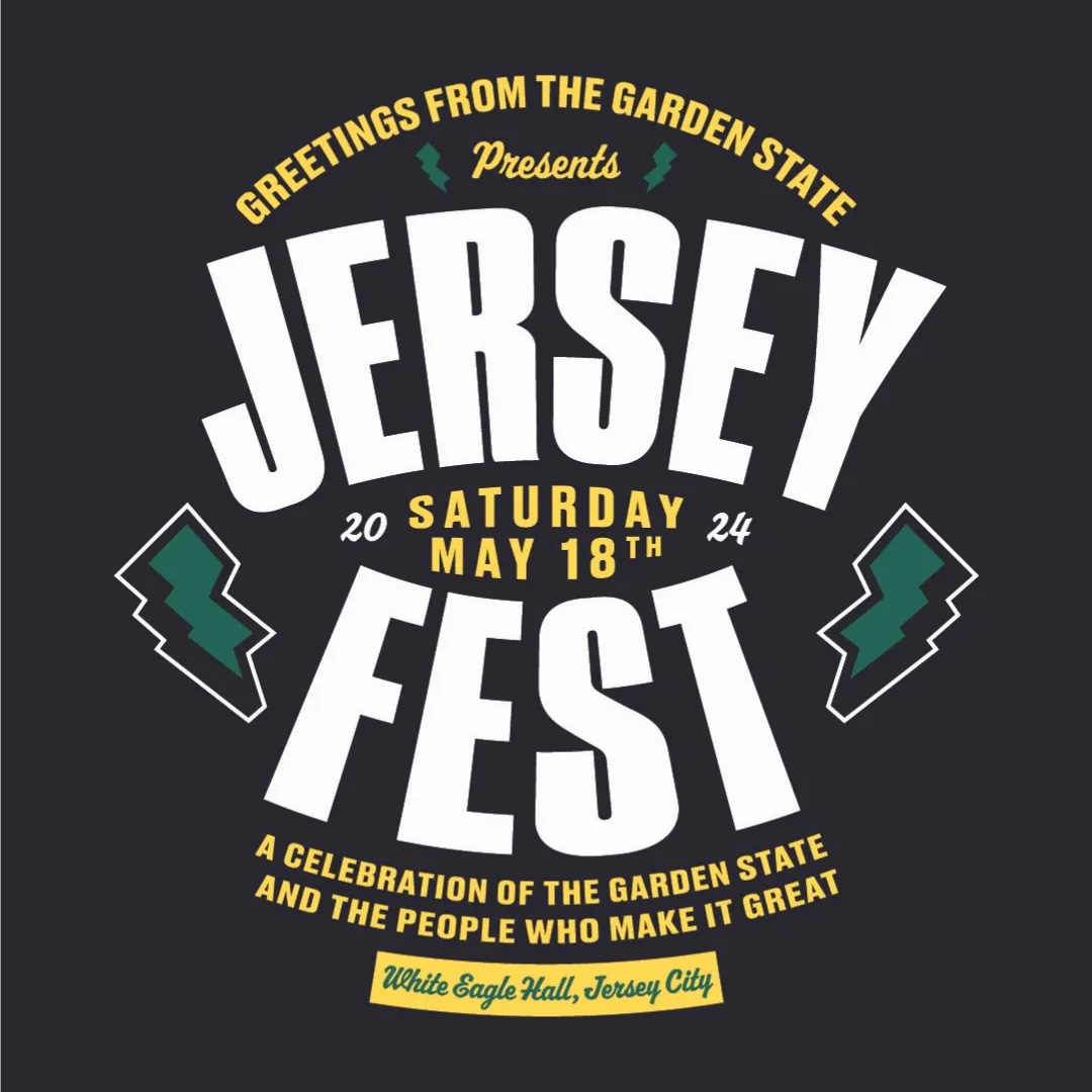 This Saturday is Jersey Fest, a celebration of the Garden State and the people who make it great at @whiteeaglehall! 💚 Doors open at 6 pm, and the fun begins at 7 pm!  Snag your tickets today: wl.seetickets.us/event/jersey-f… 📍White Eagle Hall, Jersey City  #VisitHudsonNJ #HudsonCounty