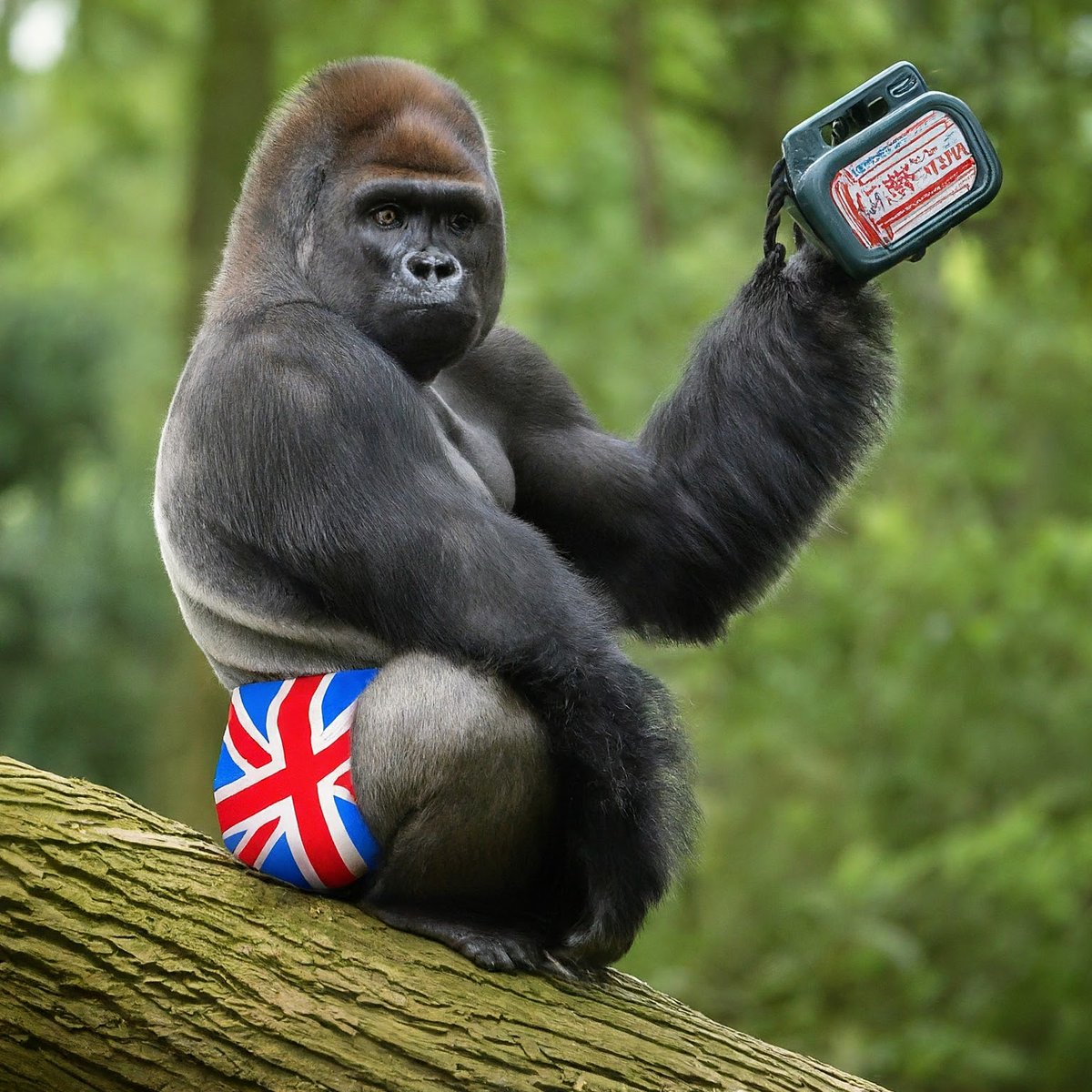 Meanwhile, just spotted up a tree in Bathpool Park. #Gullis #GullisOut #ToriesOut677