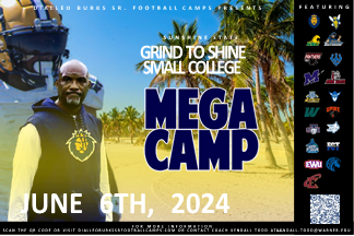 🏈23 Days Left🏈 We are 23 days from the Sunshine State Grind to Shine Small College Mega Camp📅 June 6th it goes down in Lake Wales, FL. Don't miss you chance to sign up and compete!! ➡️Sign up at dialleoburkssrfootballcamps.com @WarnerUFootball