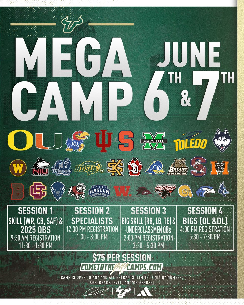 🚨Mega Camp Coming…….🚨

ComeToTheBayCamps.com

🤘

#ComeToTheBay