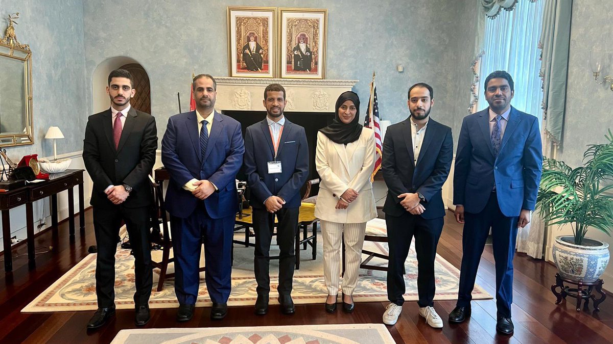 The Embassy, welcomed the player Mujahid Al Sarhani, the official spokesperson for the Special Olympics in the Middle East and North Africa, and his accompanying, during his participation in the first meeting of international official speakers in Washington @SpecialOlympics