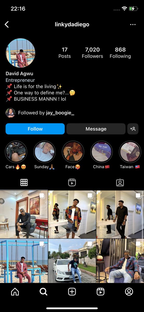 Doing the honors of posting his Insta handle 🥱 Stvpid bòy