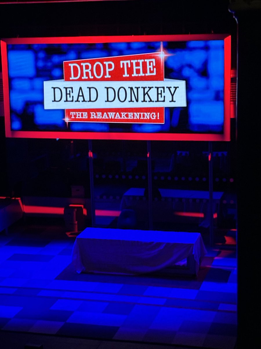 As good as I remember…clever and current (and after watching with my comms head on - it’s all very unsettling 🤣) 

#dropthedeaddonkey