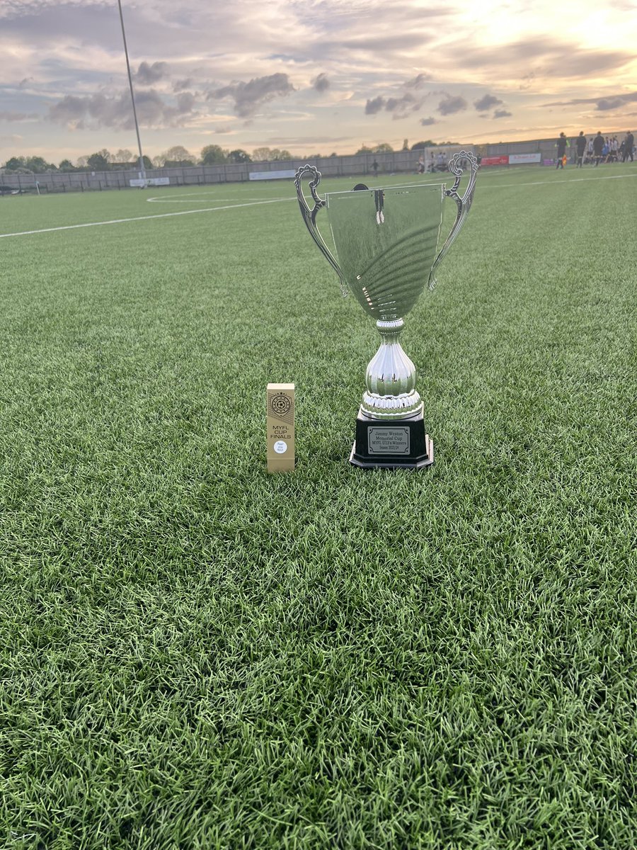 @_MYFL lovely night @BurscoughFC1946 for our U13s Jimmy Weston memorial cup 🥰