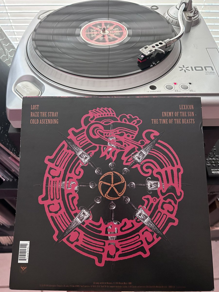 #NowSpinning
Neurosis 
Enemy of the Sun
I paid a ridiculous amount of money for an original pressing of this record last week but it has had such an impact on me since it came out in ‘93 that I had to have it on vinyl. YOLO!
#vinyl #Neurosis #vinylcollector