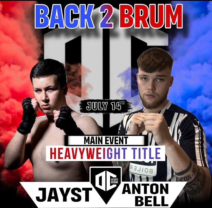 WE ARE BACK! Two Title fights in two months back to back 🥊after over a year of beefing with this twat, I finally get to lay him flat on his arse in the middle of the ring and show everyone I’m the best heavyweight in the scene! @JayST_Boxing watch out for my left hook bitch