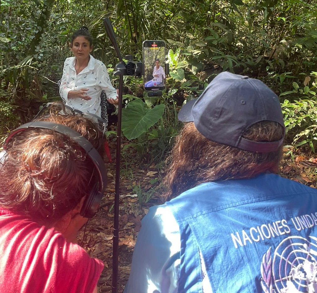 Still following @FAO's team on location in Colombia? We are now in Mapiripán, where after decades of violence, rural farmers are working with @FAO & @theGCF to protect the rainforest & find agrifood system solutions & a better life for all. Full story #COMINGSOON #COP16Colombia