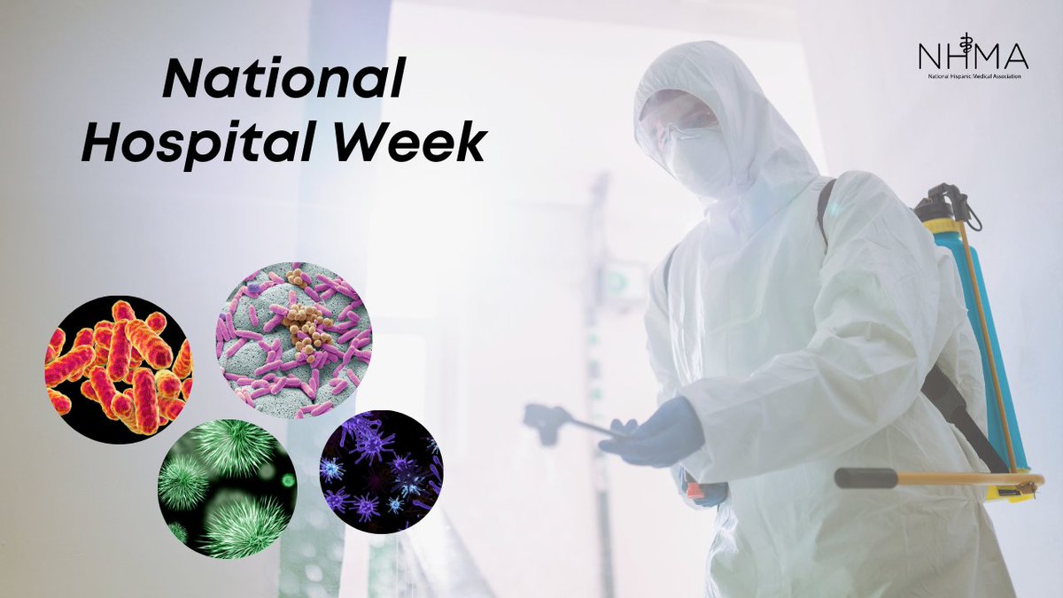 It's National Hospital Week! Help hospital workers stay healthy by spreading knowledge on #infectioncontrol in hospital settings. Tap into the resources below, and let's fight infections together. bit.ly/3UCWw85 @SaludAmerica #NationalHospitalWeek #HealthcareHeroes