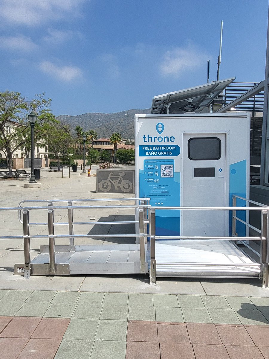 The new locations have already served 400 customers during our soft-launch the past week - which tells us they're useful + easy-to-use. Next month, we're adding 2 more @thronebathrooms. We'll share those soon. That means we'll have restrooms at a dozen stations. 📷 APU/Citrus