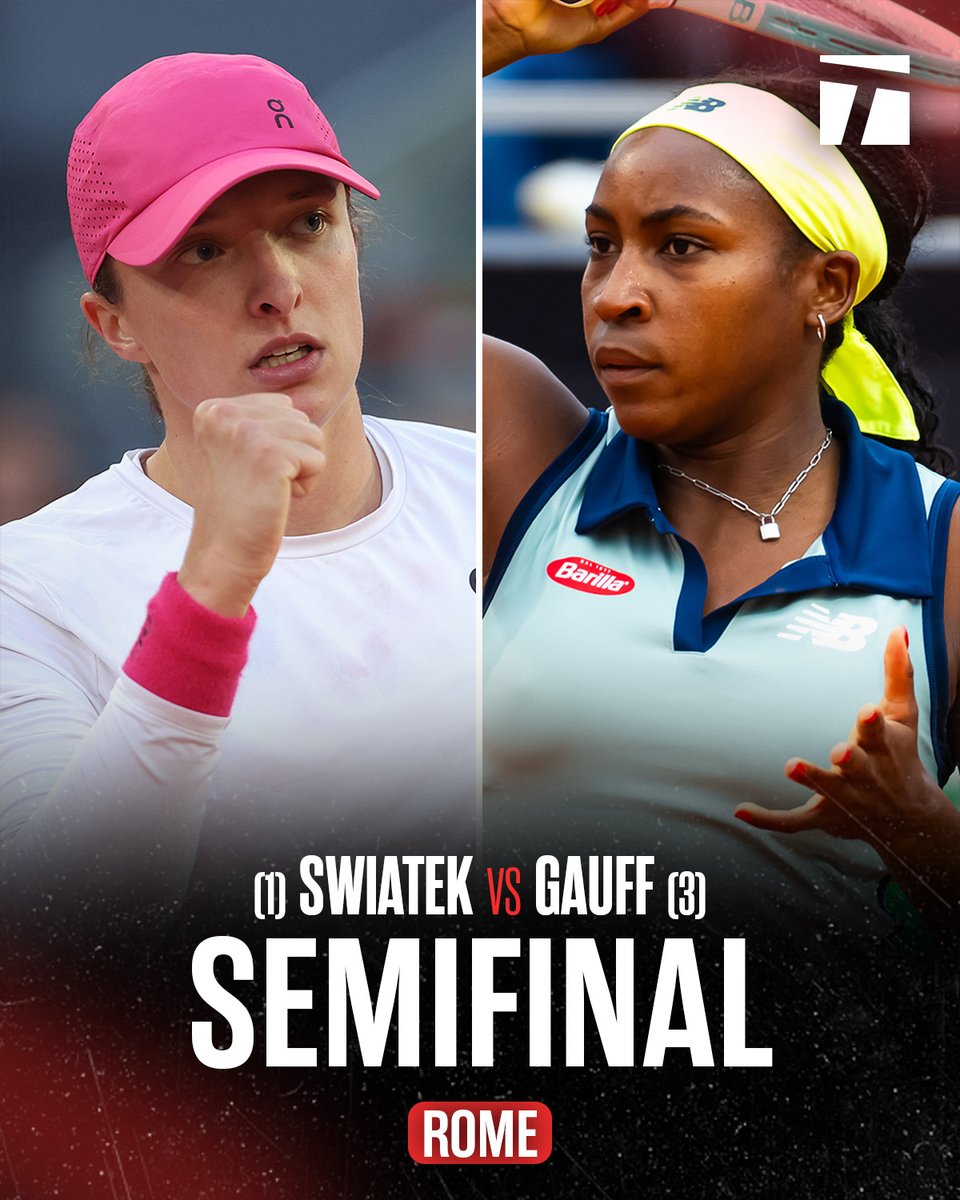 You won't want to miss this one. 👀

@iga_swiatek 🆚 @CocoGauff 

🗓️ Friday on TennisChannel+ | #IBI24