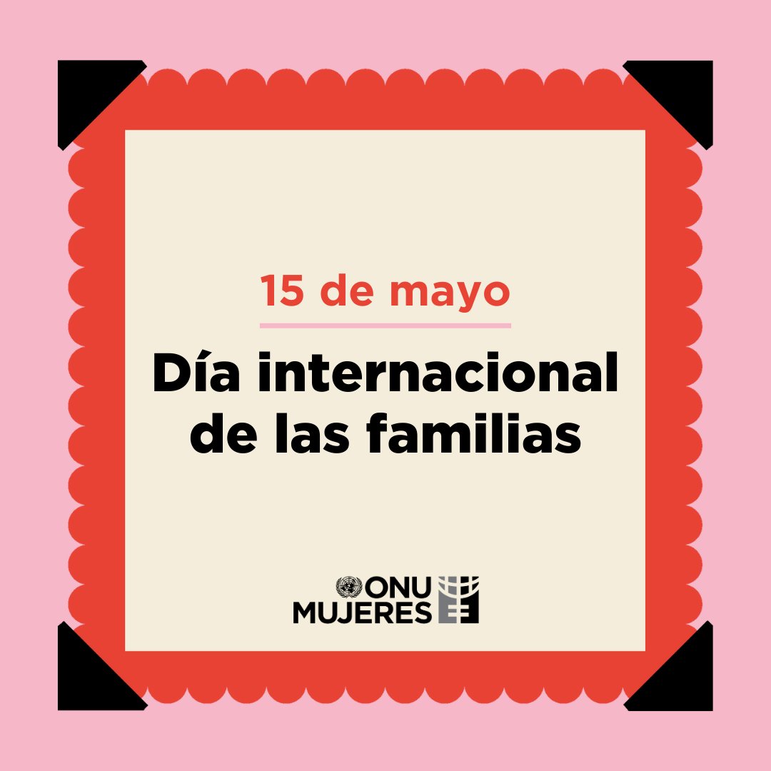 El #DíaDeLasFamilias se celebra cada año para crear conciencia sobre el papel fundamental de las familias en la educación de los hijos y las oportunidades de aprendizaje permanente que existen para niños, niñas y jóvenes.