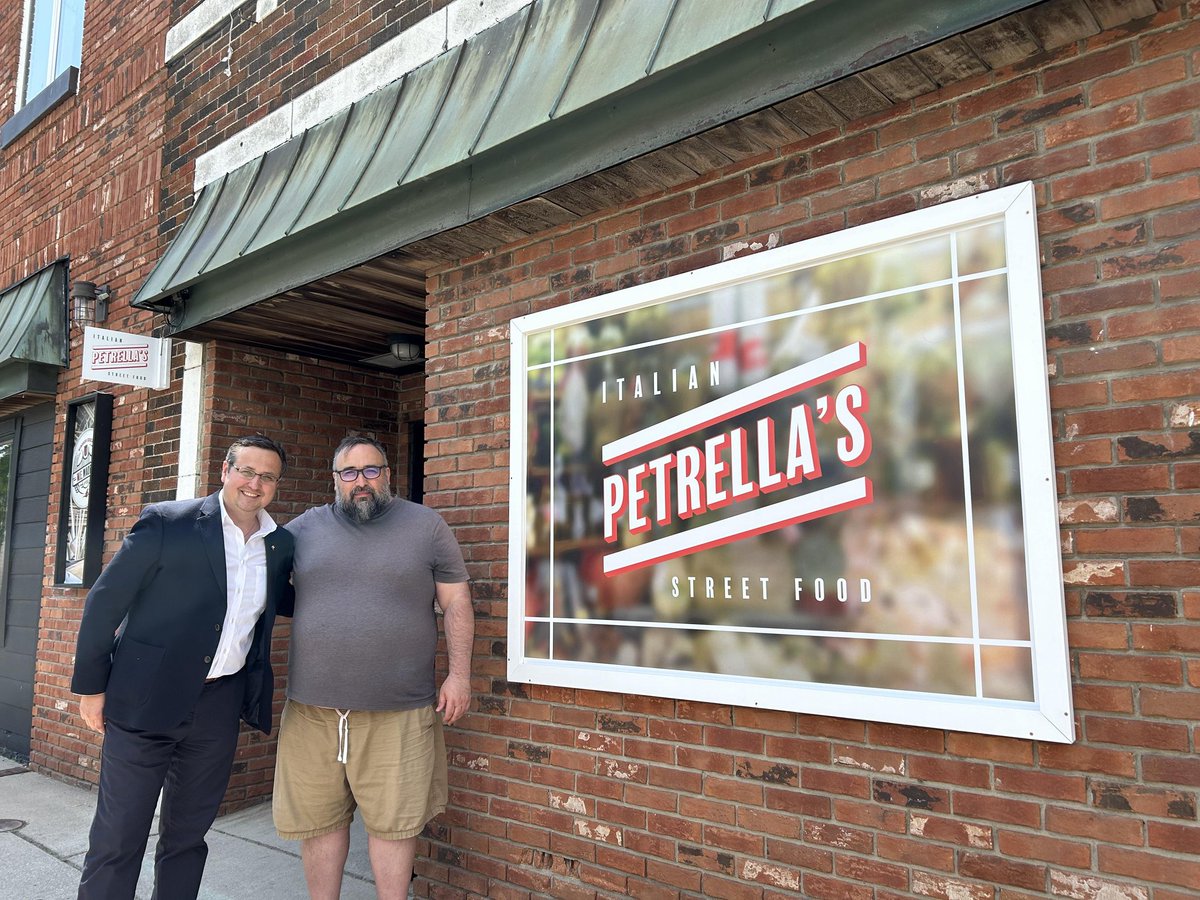 Got a sneak peek at the newest small business in Ford City! Neighbourhood is already popping, and more great eats coming with Petrella's courtesy of @WindsorRino and family. Soft launch - tomorrow!