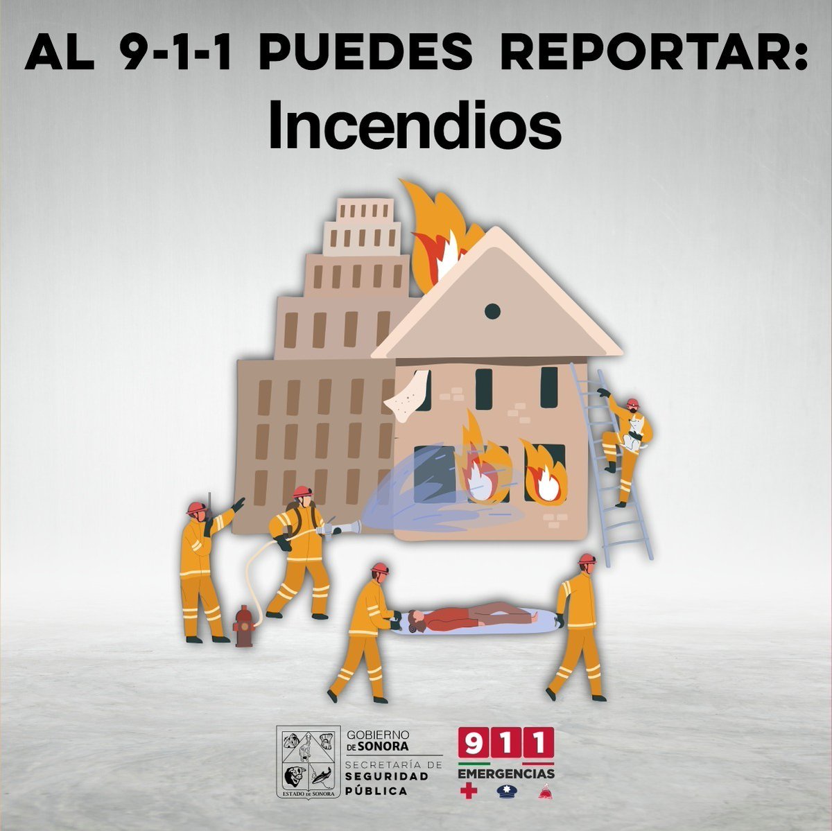 Si eres testigo de un incendio 🔥 reporta de inmediato a la 📞 línea única de emergencias 9-1-1 para que las corporaciones 🚒 atiendan el percance.