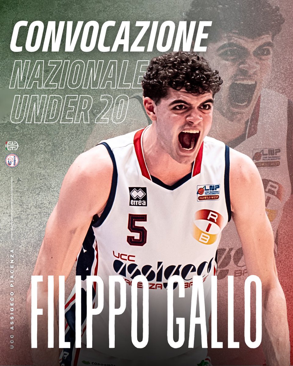 Siamo felicissimi di annunciare la convocazione del nostro Filippo Gallo in nazionale Under 20 🇮🇹🙌🏻

A partire dal 21 giugno Pippo sarà impegnato nel raduno con la maglia azzurra in vista dei campionati Europei che si terranno nel mese di luglio in Polonia.

Complimenti Pippo!