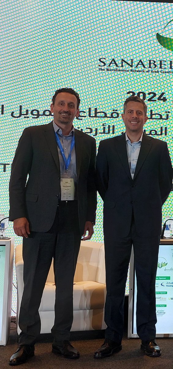 With the one and only @saifedean 
at the Arab Microfinance annual conference spreading the good word #BITCOIN