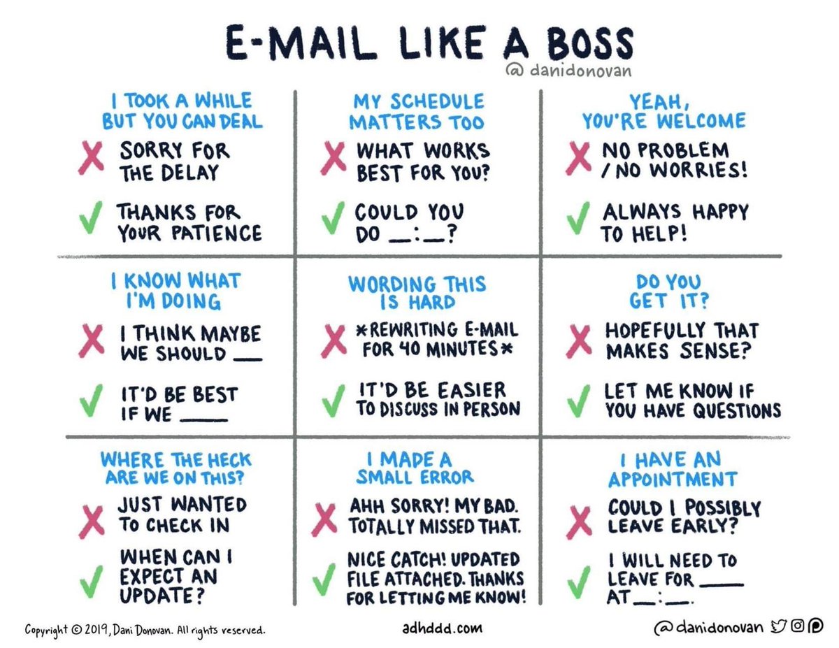 Guilty as charged for most of these mistakes - I will pin these suggestions to my office wall! 🙌🏼