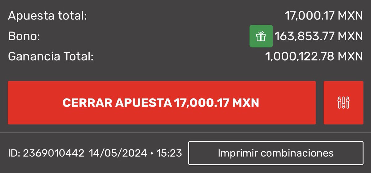 OPERACION MILLON DE PESOS GRATIS?🤑

RT Y ❤️ SE LAS MANDO AL AZAR A UNOS CUANTOS 🎁

El premium tiene descuento GRANDE👇🏻

tipsterchat.com/premium/Gallit…