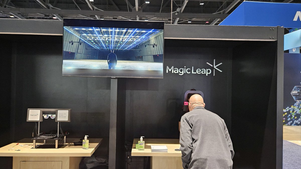 This week, we're at @DisplayWeek, the world’s largest technical symposium and exhibition for emerging technologies in the global electronic display industry. Join us at booth 1127 as we explore the latest advancements and showcase how Magic Leap redefines augmented reality.