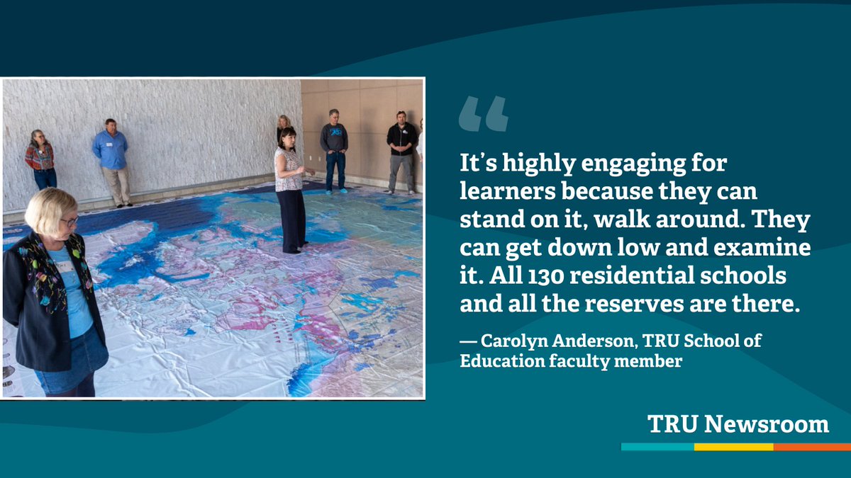 Carolyn Anderson, a TRU faculty member in the School of Education, expects a recently obtained — and massive — educational resource to start meaningful conversations about Indigenous perspectives and world views on campus. Read more: inside.tru.ca/2024/05/14/mas…