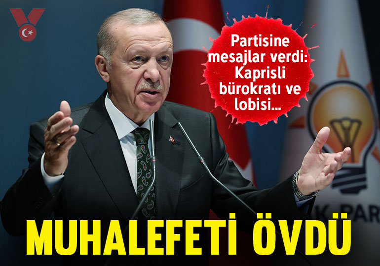 Erdoğan muhalefeti övdü… Partisine mesajlar verdi: Kaprisli bürokratı ve lobisi… veryansintv.com/erdogan-muhale…