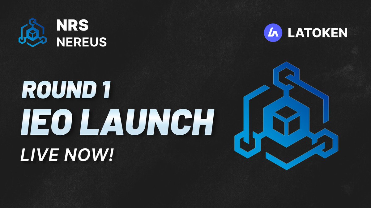 🏆 Nereus (NRS) IEO is live on LATOKEN

At the heart of Nereus lies a steadfast commitment to transparency and security.
Nereus is more than just a token; it's a symbol of innovation and progress. Through strategic partnerships with real-world utility providers, they are bridging…