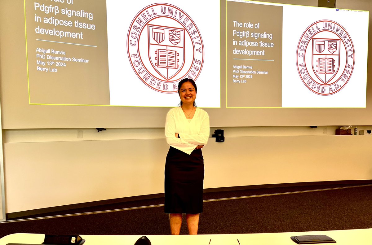 Does this mean I get to remove the “candidate” part now? 🥳🧬🔬