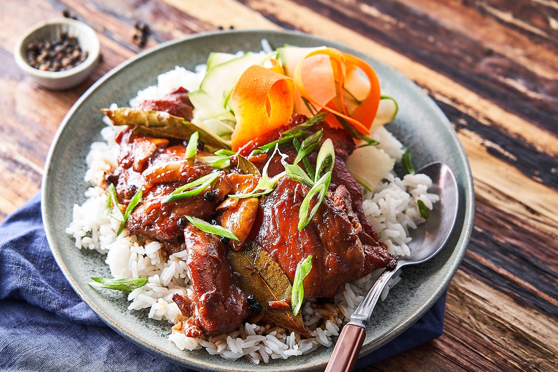 It's AAPI Heritage Month! Celebrate this May and throughout the year with tasty Asian recipes, such as Chicken Adobo! A popular chicken recipe from the Philippines, it is the Filipino version of chicken and rice - cooked often and with love ❤️ Recipe: bit.ly/3WAaZ7l