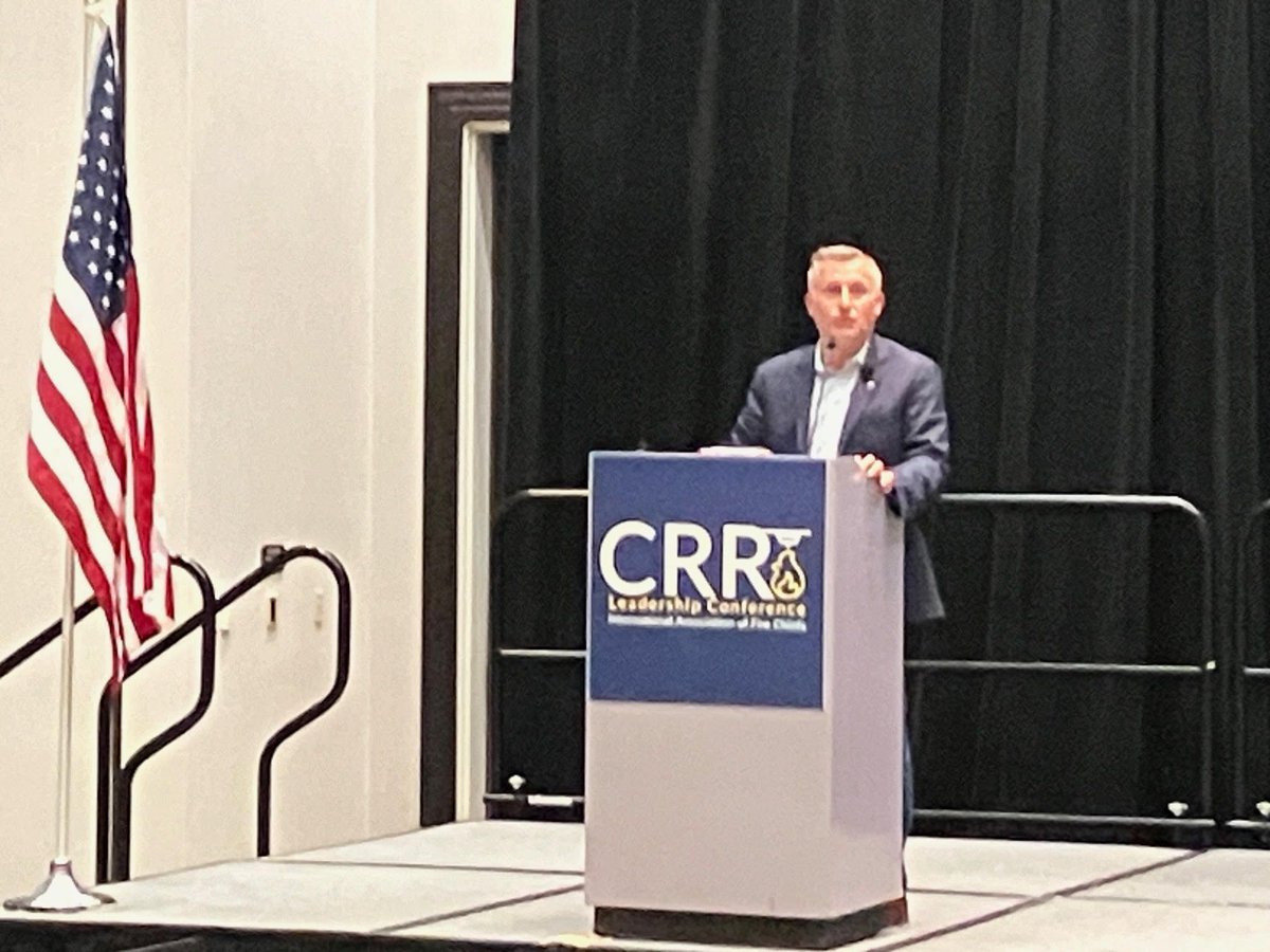 Tom Jenkins from @FSRI_org shares his expertise on Data Informed Change: CRR Leadership at #CRRL2024 @IAFCFLSS Check out what else we have lined up this week: buff.ly/3QLUTn8 #riskreduction