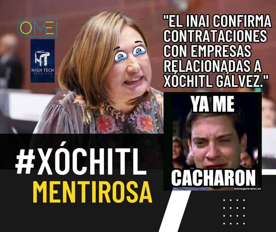 #XochitlMentirosa