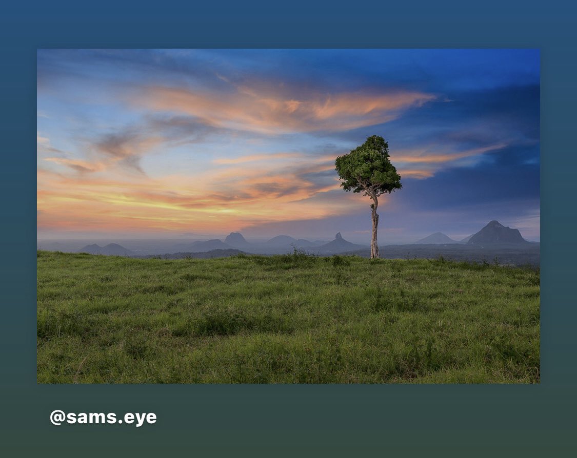 Some striking sunrises this week. One Tree Hill 📸🌅 
•
📸 @sams.eye 
•
#onetreehill #sunrise #capture #getoutside #landscape #clouds #nikon #mountains #seeaustralia #australia #australia_shotz  #beautifulsunrise #sunshinecoast #glasshousemountains #qld